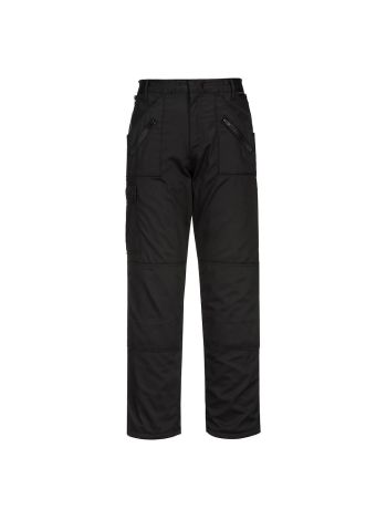 Pantaloni Action Lined , S, R, Negru