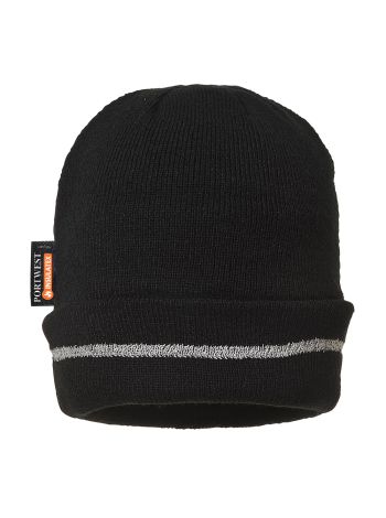 Caciula Captusita Insulatex cu Margine Reflectorizanta, , R, Negru