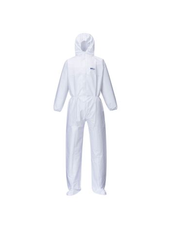 Combinezon BizTex Microporous cu Acoperitori Bocanci Tip 6/5,, L, R, Alb