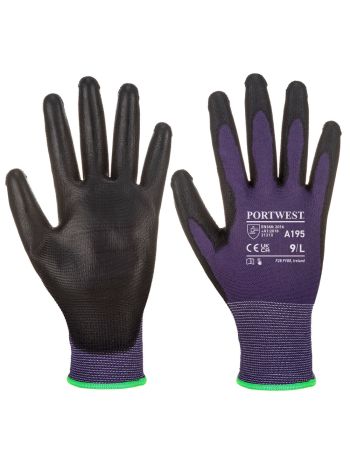 Manusi PU- Touchscreen, L, R, Violet/Negru