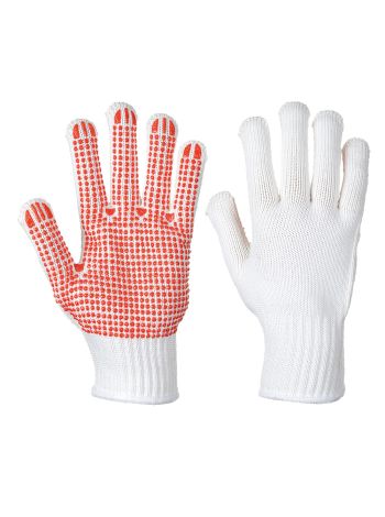 Manusa Heavyweight Polka Dot, L, R, Alb/Rosu