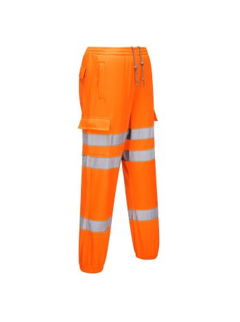 Pantaloni Hi-Vis Jogging Bottoms, L, R, Portocaliu