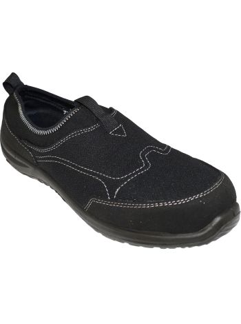 Steelite Tegid Slip On Trainer S1P, 35, R, Negru