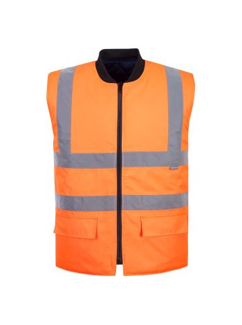 Vesta Termica Reversibila Hi-Vis , 4XL, R, Portocaliu