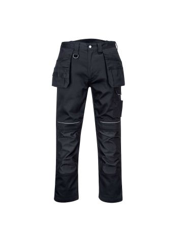 Pantalonitamplar din bumbac PW3, 28, R, Negru