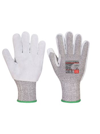 CT200 AHR13 Mănușă cu tăietură din piele., L, R, Negru