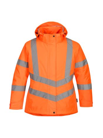 Jachetă HiVis de Iarna pentru Dame , L, R, Portocaliu