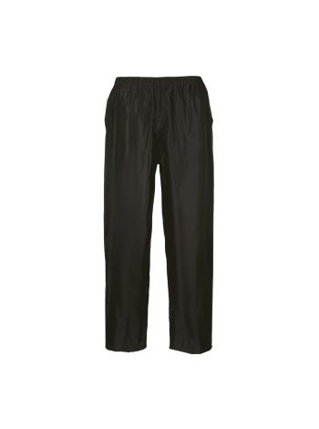 Pantaloni Clasici de Ploaie, 4XL, R, Negru