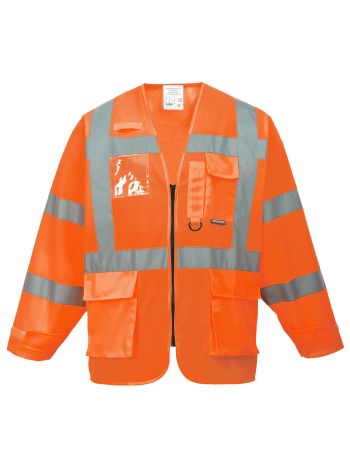 Jacheta Executive Hi-Vis, L, R, Portocaliu