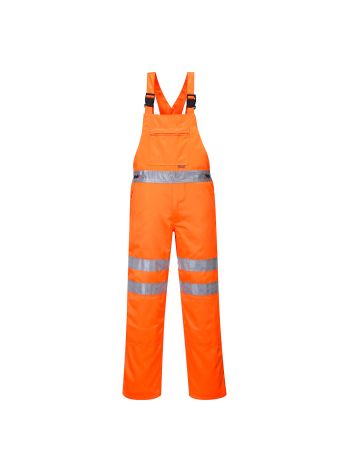 Salopeta Hi-Vis RIS, L, R, Portocaliu