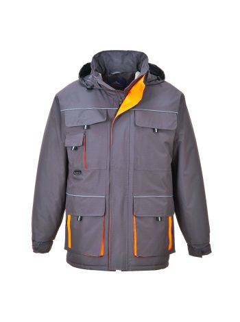 Jacheta de Ploaie Portwest Texo Contrast , L, R, Gri
