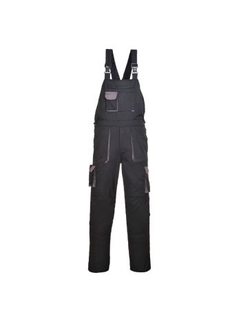 Salopeta cu Pieptar Portwest Texo Contrast , 4XL, R, Negru