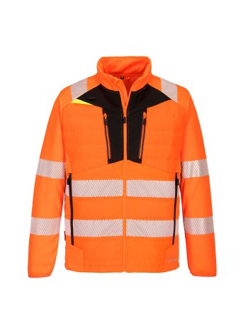 DX4 Jachetă Buffle Hibrid Hi-Vis, 4XL, R, Portocaliu/Negru