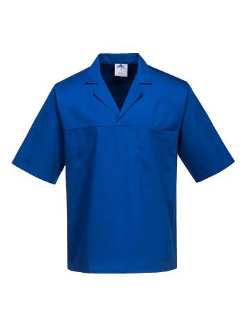 Camasa Brutar, Maneci Scurte, M, R, Albastru Royal