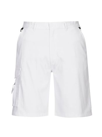 Pantaloni Scurti pentru Zugravi, L, R, Alb