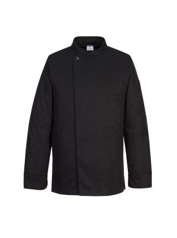 Jachetă Surrey Chefs L/S, L, R, Negru