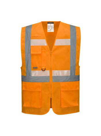 Vesta Glowtex Executive HiVis Ezee Zip, XXL, R, Portocaliu