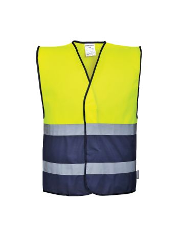 Vesta Hi-Vis Two Tone , L/XL, R, Galben/Navy