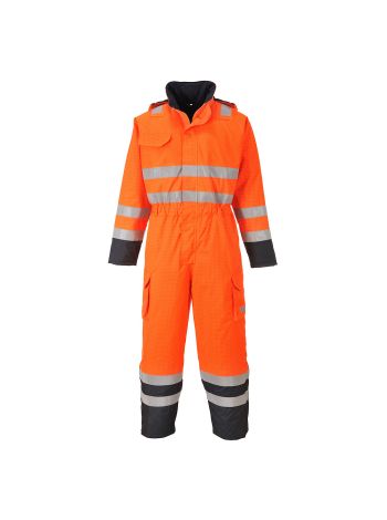 Combinezon Bizflame Rain Hi-Vis Multi, L, R, Portocaliu/Navy