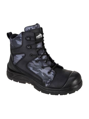 Bocanci Portwest Compositelite. Camo Strike S3, 39, R, Negru