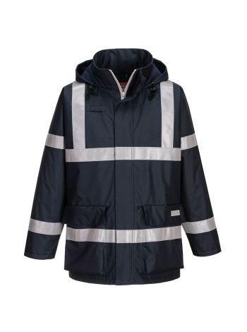 Jacheta Bizflame Rain Anti-Static FR, L, R, Navy