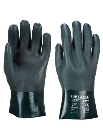 Manusa Double Dipped PVC 27cm, XL, R, Verde