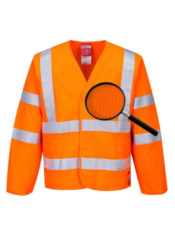 Jacheta HiVis Antistatica Ignifuga, L/XL, R, Portocaliu