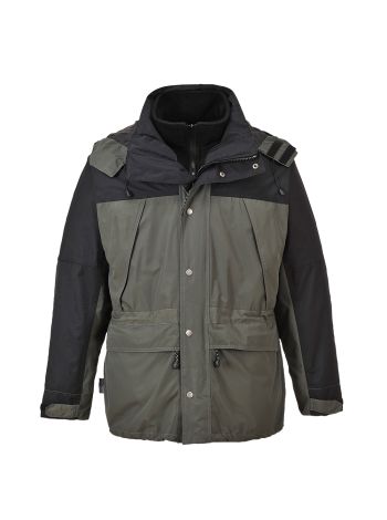 Jachetă respirabilă 3 în 1 Orkney, 4XL, R, Gri