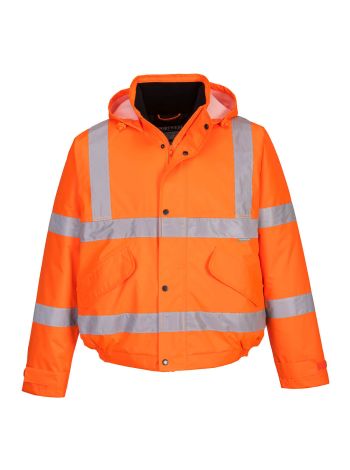 Jacheta Hi-Vis Bomber, 4XL, R, Portocaliu