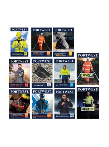 Diagramele de perete cu marca Portwest, P007, A, Gri/Portocaliu