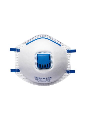 Masti FFP2 cu Valva - Ambalaj Blister (3), , R, Alb