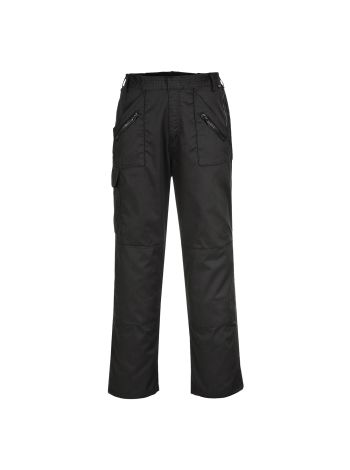 Pantaloni Action, Betelie Posterioara Elastica, L, R, Negru