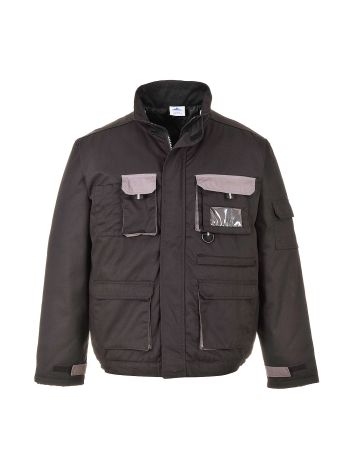 Jacheta Captusita Portwest Texo Contrast , L, R, Negru