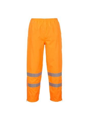 Pantaloni Respirabili Hi-Vis, L, R, Portocaliu